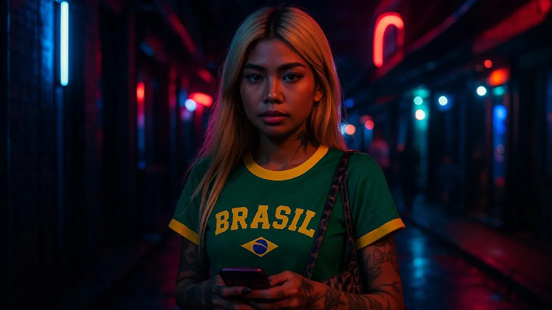 Thai Girls using ‘RUTHLESS LONG GAME’ (New Smartphone, Gold Chain) (photo 1)