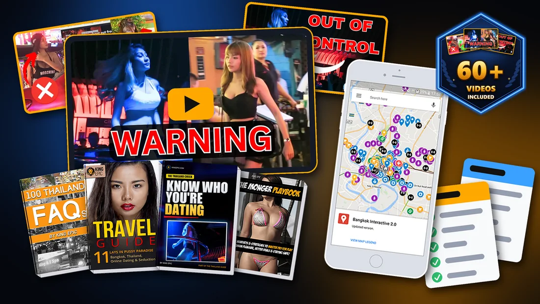 Everything in the Thailand Guide: videos, four eBooks, interactive maps and checklists
